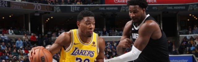 欧博官网-湖人疯狂冲刺！八村垒完爆DPOY 詹皇跳他身上庆祝